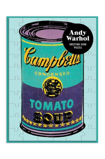 DIY sada kariet Galison Andy Warhol Soup Can Greeting Card