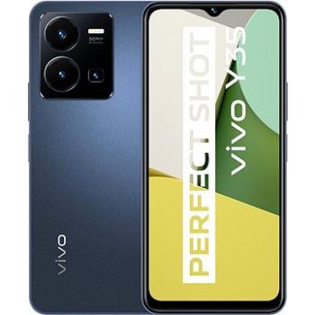 VIVO Y35 8 + 256 GB modrý (5662523) + ZDARMA Futbalová lopta Vivo SIM karta Radosť – Prvú Nekonečnú Radosť si vyskúšaj na týždeň zadarmo!