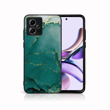 MY ART Ochranný kryt pre Motorola Moto G14 GREEN MARBLE (145)