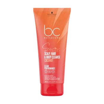 Schwarzkopf Professional Ochranný šampón 3v1 Bonacure Sun Protect (Scalp, Hair & Body Cleanse) 200 ml
