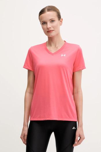 Tréningové tričko Under Armour Tech ružová farba