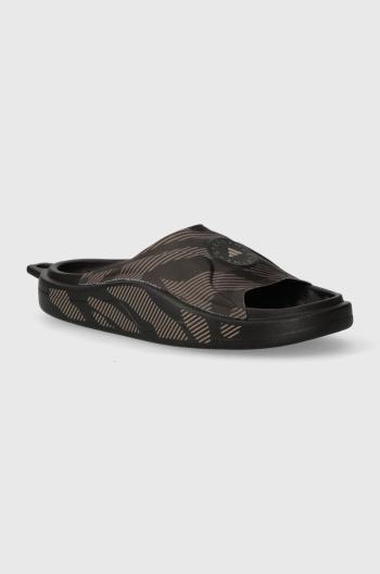 Šľapky adidas by Stella McCartney dámske, čierna farba, na platforme, IF6066