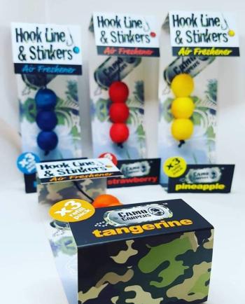 Camo carpers náhradné náplne do osviežovačov vzduchu hook line & stinkers - kokos