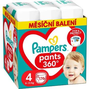 PAMPERS Pants veľ. 4 (176 ks) - mesačná zásoba (8006540068557)