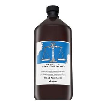 Davines Natural Tech Rebalancing Shampoo čistiaci šampón pre mastnú pokožku hlavy 1000 ml
