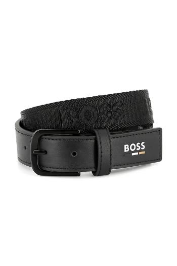 Detský opasok BOSS čierna farba, J51740