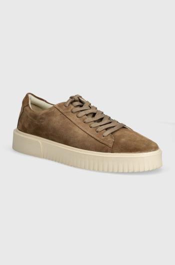 Semišové tenisky Vagabond Shoemakers DEREK hnedá farba