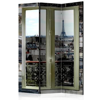 Paraván Parisian View Dekorhome 135x172 cm (3-dielny)