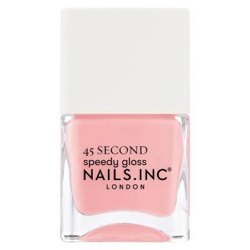 Nails.Inc Rýchloschnúci lak 45 Second Speedy Gloss (Nail Polish) 14 ml Knightsbridge Nights Out