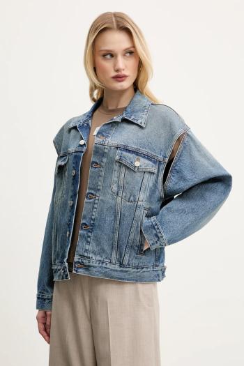Rifľová bunda MM6 Maison Margiela prechodná, S52AM0308.M30018