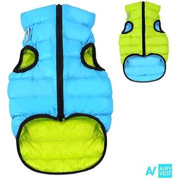 AiryVest bunda pre psy modrá/zelená (CHPbu0500nad)