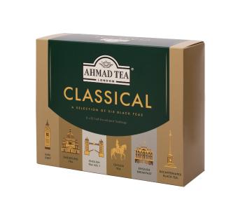 Ahmad Tea Classical Tea Collection porcovaný čaj 6x10 sáčků