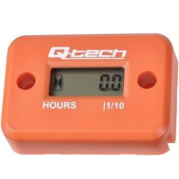 Q-TECH měřič motohodin, (oranžový) (M007-36)