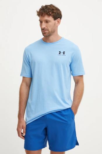 Tričko Under Armour SPORTSTYLE LEFT CHEST pánske, jednofarebné, 1326799