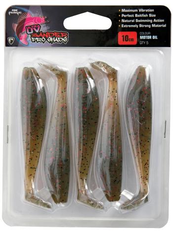 Fox rage gumová nástraha zander pro ultra uv motor oil-7,5 cm 5 kusov