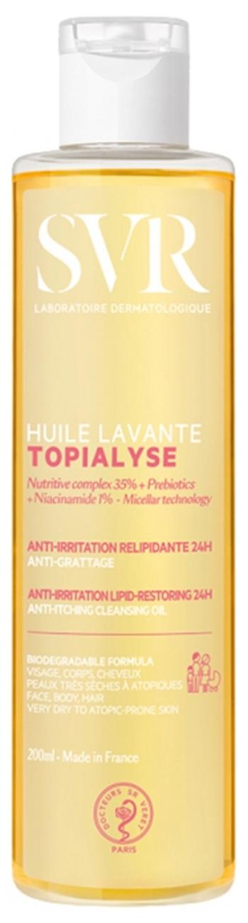 SVR Čistiaci olej bez obsahu mydla Topialyse (Cleansing Oil) 200 ml