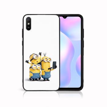 MY ART Silikónový obal Xiaomi Redmi 9A / 9AT MINIONS SELFIE (022)