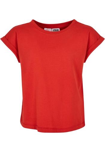 Urban Classics Girls Organic Extended Shoulder Tee hugered - 158/164