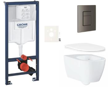 Závesný wc set do ľahkých stien / predstenová montáž GROHE Essence SIKOGRSESSCAL0