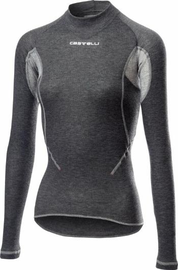 Castelli Flanders 2 W Warm Long Sleeve Dres-Funkčné prádlo Gray XS