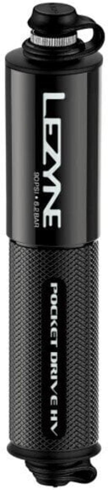 Lezyne Pocket Drive HV Black Mini cyklistická pumpa