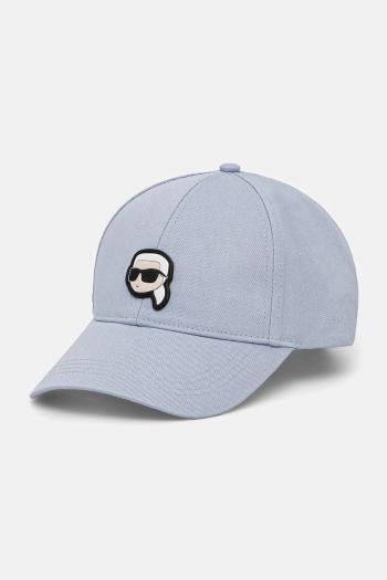 Bavlnená šiltovka Karl Lagerfeld s nášivkou, A2W33059