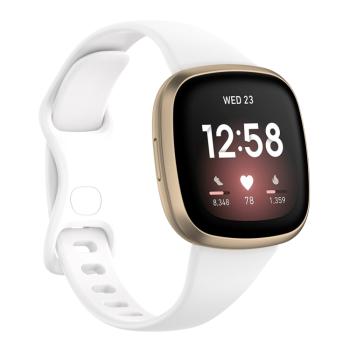 BUTTERFLY Remienok pre Fitbit Versa 4 / 3 / Fitbit Sense biely