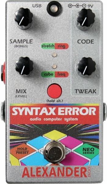 Alexander Pedals Syntax Error Gitarový efekt