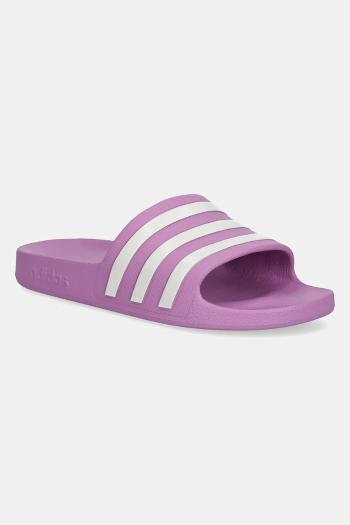 Šľapky adidas Adilette Aqua dámske, fialová farba, IE8918