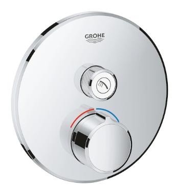 Termostat Grohe Smart Control bez podomietkového telesa chróm 29144000