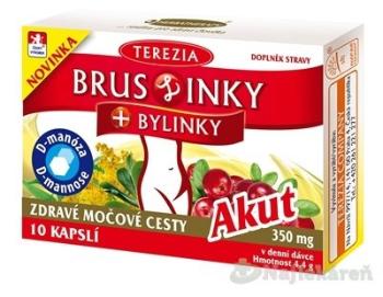 TEREZIA BRUSLINKY + BYLINKY Akut na močové cesty 10 kapsúl