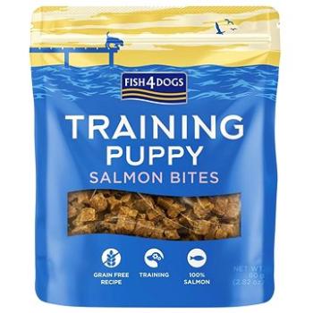 FISH4DOGS Tréningové maškrty pre šteniatka losos 80 g (5056008814199)