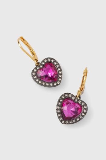 Náušnice Kurt Geiger London CRYSTAL HEART EARRING 2882898429