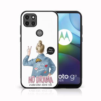 MY ART Silikónový kryt Motorola Moto G9 Power NO DRAMA (138)