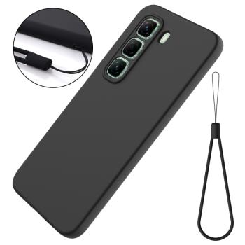 RUBBER Ochranný kryt pre Infinix Hot 50 čierny