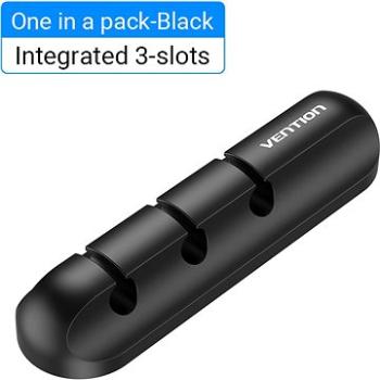 Vention 3 Ports Desktop Cable Manager Black (KBTB0)