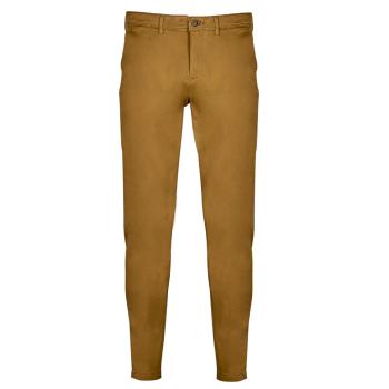 Jack & Jones  JPSTMARCO JJBOWIE SA  Nohavice Chinos/Nohavice Carrot Hnedá