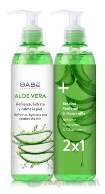 Babé telový gél po opaľovaní Aloe Vera 100 % 2 x 300 ml darčeková sada