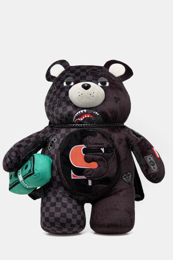 Ruksak Sprayground čierna farba, malý, vzorovaný, 910B7476NSZ