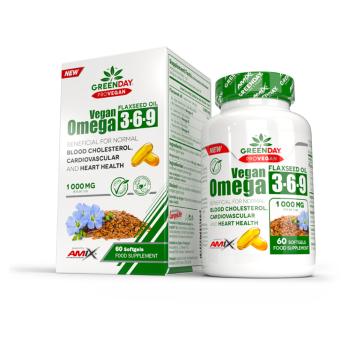 GREENDAY ProVegan Omega 3-6-9 60 kapsúl