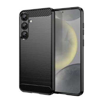 MG Carbon kryt na Samsung Galaxy S25 Plus, čierny