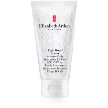 Elizabeth Arden Eight Hour Intensive Daily Moisturizer For Face denný hydratačný krém pre všetky typy pleti SPF 15 50 ml