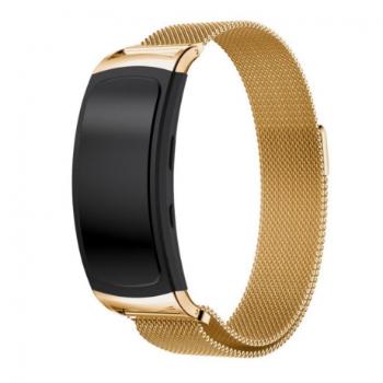 BStrap Milanese remienok na Samsung Gear Fit 2, gold (SSG004C02)