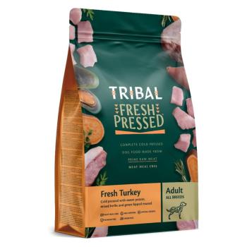 TRIBAL Fresh Pressed Turkey Adult granule pre psov 1 ks, Hmotnosť balenia (g): 12 kg