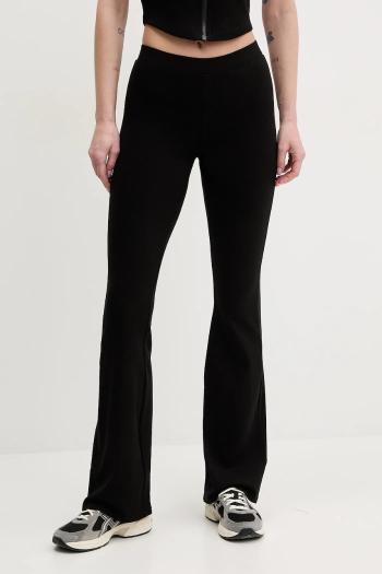 Tepláky Guess CROCUS dámske, čierna farba, jednofarebné, V5GB11 KCRS2