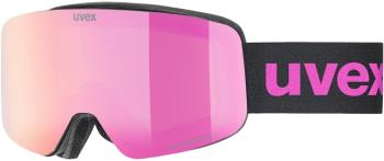 UVEX Pwdr FM Black Mat/Mirror Pink Lyžiarske okuliare