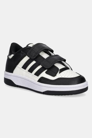 Detské tenisky adidas Originals RAPID COURT čierna farba, JP7654