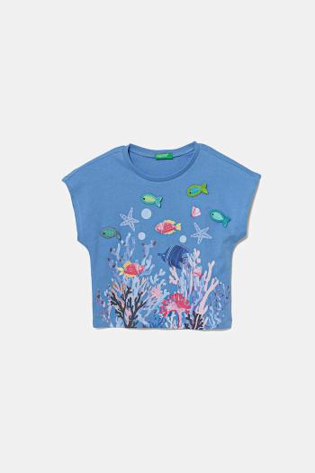 Detské bavlnené tričko United Colors of Benetton 3I1XG10JH