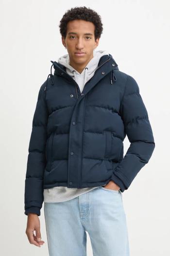 Bunda Superdry pánska, tmavomodrá farba, zimná, M5011743A-98T