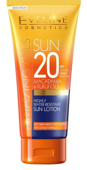 EVELINE SunCare Vodeodolné mlieko na opaľovanie SPF20, 200 ml